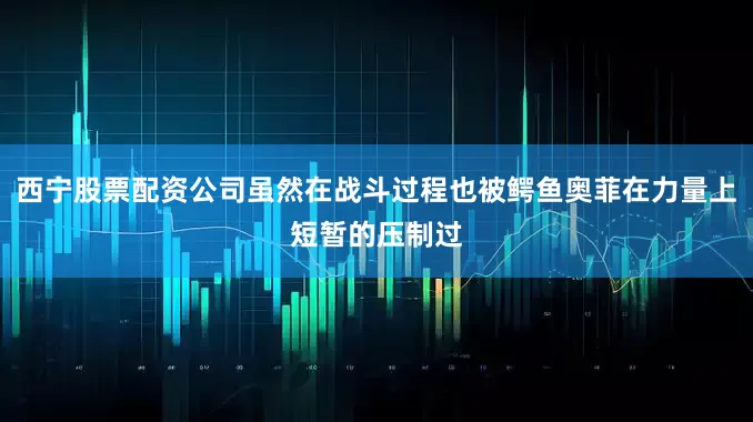 西宁股票配资公司虽然在战斗过程也被鳄鱼奥菲在力量上短暂的压制过